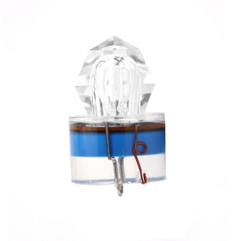 Good LED Diamond Shape Deep Sea Fishing Lamp LED Attracting Fishing Light for Fun Blue