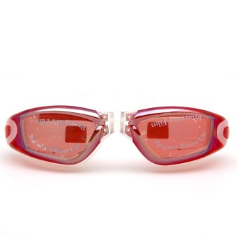 Marlow Jean Kacamata Renang UV Shield + Earplug - Merah