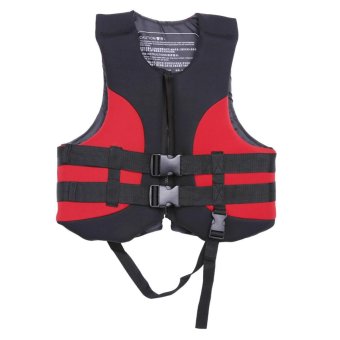 Outdoor Life Vest Water Sports Life Jacket Buoyancy Aid Swimming Fishing Jacket With Whistle - intl