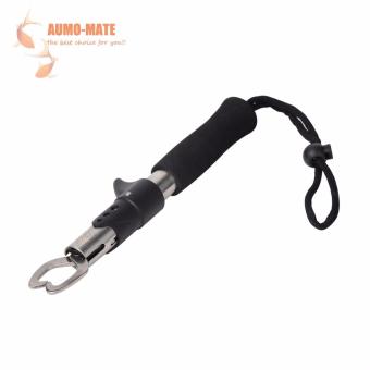 Portable Stainless Steel Fishing Gripper Tool Equipment-hitam