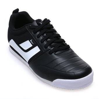 League Tyga C Series Sneakers - Black- White-High Risk Red  