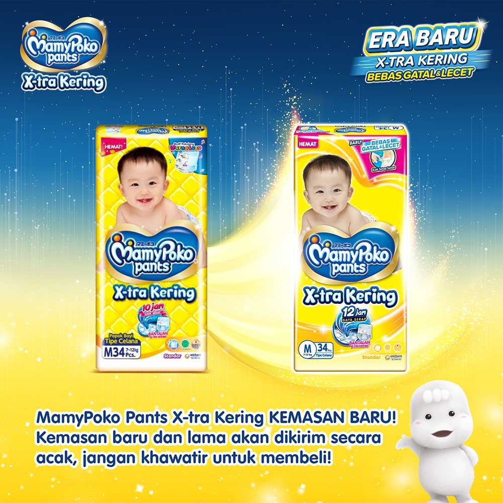 Mamypoko Pants X Tra Kering Ukuran Mini S S M L Xl Xxl Mamypoko