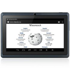 7 inch AOSD Q88S Android 4.4 Tablet PC ATM7021 Dual Core 1.3GHz WVGA Screen Dual Cameras Bluetooth 4GB ROM (Black)