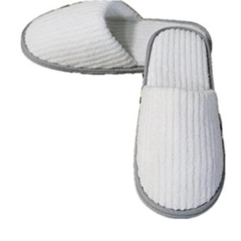 10 Pairs Unisex Non-Skid Striped Disposable Slippers Indoor House Slippers - intl  