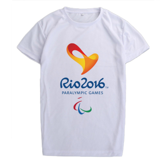 2016 Olympic T-Shirts Brazil Rio Olympic T-Shirts Olympic Mascots Summer Wear Short-Sleeved Clothes Rio - Intl  