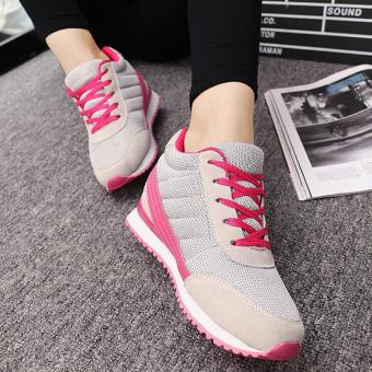 2017 Fashion Spring Brand Wedge Superstar Casual Women Shoes Soft Comfortable Increased 7cmLady's Sneakers - intl  