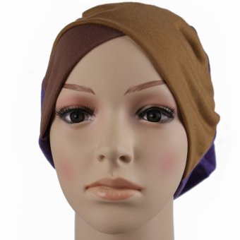 2017 Muslim Scarf Hijab Shawl Islamic Muslim Women's Head Scarf Cotton Underscarf Hijab Caps Turban Women's Bonnet  