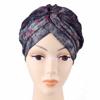 2017 Muslim Scarf Women Stretchy Muslim Hats Hijab Underscarf Caps Islamic Turban Headwrap Bonnet Women Fashion - intl  
