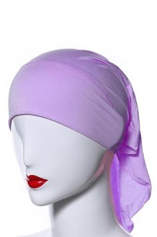 3pcs/lot Muslim Under Scarf inner-cap Hat Hijab Cotton(Lavender/Orange/Pink)  