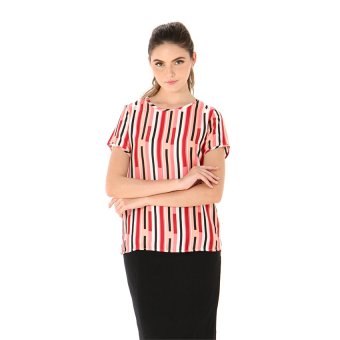 Accent Sally Blouse - Guava  