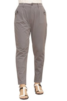 Adore Celana Panjang Jogger Basic - Abu Muda  