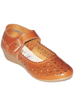 Aldhino Collection Sepatu Wanita Laser 09 - Tan  