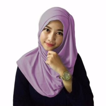 Alesya Hijab Kerudung Instan - Lavender  
