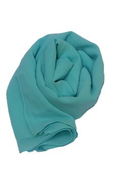 Amemayu Cita Shawl - Biru Muda  