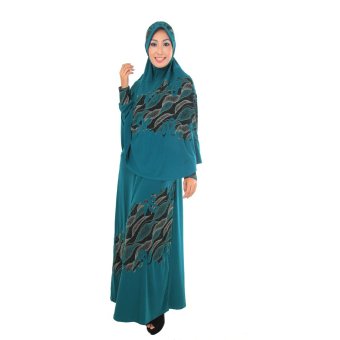 ANDZYA - baju muslim wanita - 20730 - hijau  