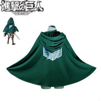 Anime Attack on Titan Shingeki No Kyojin Cloak Cape Cosplay Clothes - intl  