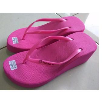 Arsy sport sandal wanita spon pink  