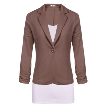 Astar Meaneor Women Fashion Casual Work Solid Candy Color Blazer - Intl  