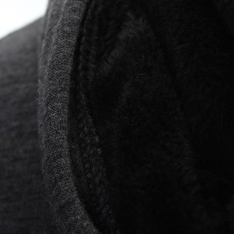 Autoleader Hoodie Bodycon Hooded Women Fleece Autumn Winter Slim Sweatshirts Sweater Long Maxi Dress (Black)  