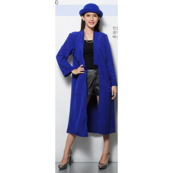 Ayako Fashion Cardigan Long Sleeve Viona (Biru)  