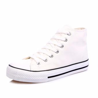 Ayako Fashion CV - 10 Point Hi Classic Unisex Sneaker - (White)  
