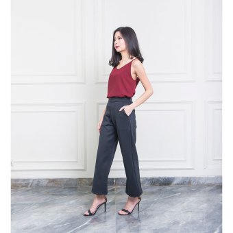 Ball and Belly Pants - Black - LONG CULOTTES  