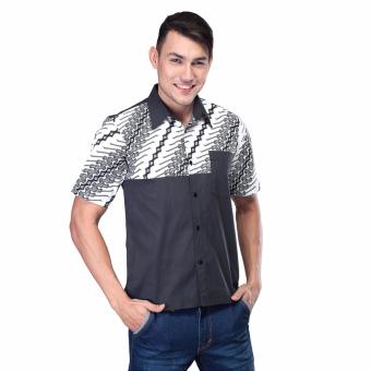 Baraya Fashion - Kemeja batik Pria Inficlo STR 624  