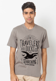 BCD Cantwo T Shirt The Travelers - Cream  