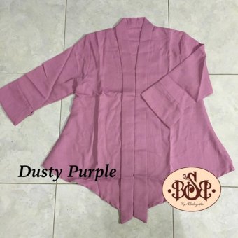 BILY SHOP BALI Kebaya Kutubaru Kupu Lengan 7/8 Dusty Purple  