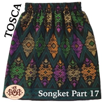 Bily Shop Bali Rok Songket Part 17 Tosca  