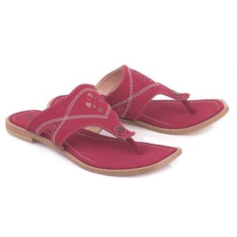 Blackkelly Sandal Flat Millie LNW 610 - Merah  