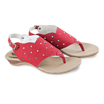 Blackkelly Sandal Teplek Tali Nekeisha LNI 656 - Merah Muda  