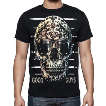 Blacklabel Kaos Hitam BL-GLOW-577 Glow In the Dark T-Shirt Good Guys - S  