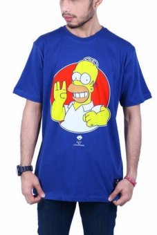 Bloop Tshirt BLP-OF085 Homer Startex Navy Blue  