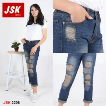 Boyfriend RIPPED jeans JSK original  