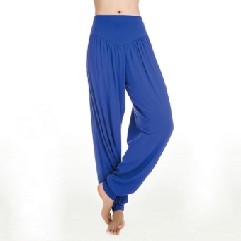 BUYINCOINS Women Harem Genie Aladdin Causal Gypsy Dance Yoga Pants Trousers Baggy Jumpsuit  