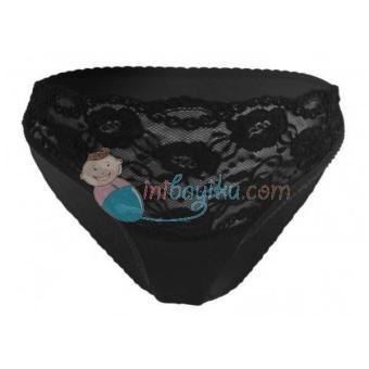 Carriwell Lace Stretch Panties Ready Size S-M-L-XL Color Black  