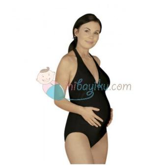 Carriwell Maternity Classic Swimsuit Size S Color Black  