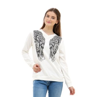 Carvil Sweet-W1 Sweater Wanita - Off White  