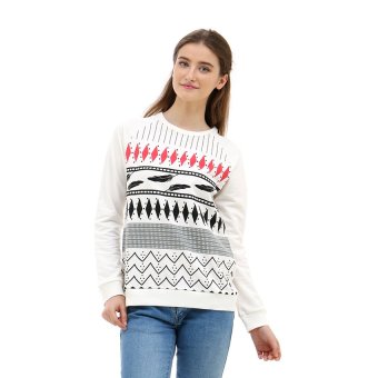 Carvil Sweet-W3 Sweater Wanita - Off White  