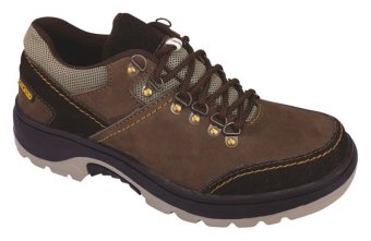 Catenzo Boots - Sepatu Boots Adventure Pendek - Brown  