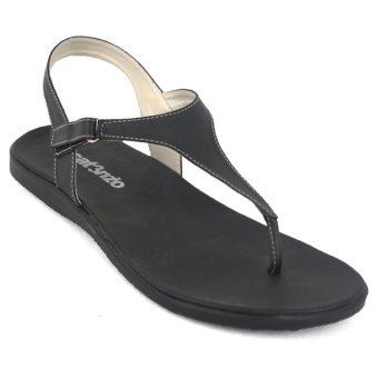 Catenzo RY 478 Flat Black Women Sandals  