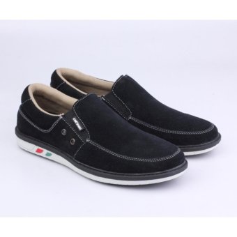 Catenzo Sepatu Casual / Slip-on Pria MRx758 Black  