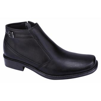 Catenzo Sepatu Pantofel / Formal Pria BNx112 Black Altum  
