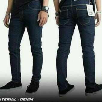 Celana Jeans Pria Skinny Premium Blueblack  