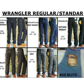 Celana Jeans Reguler Wrangler/LEVIS/LOIS  
