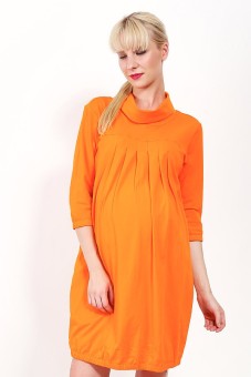 Chantilly Maternity Dress Sonya 52007-Orange  