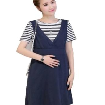 Chloe's Clozette Maternity and Nursing Dress ( Baju dress hamil dan menyusui ) kode BH 29  