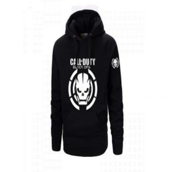 Choschils Jaket Hoodie Call Of Duty - Hitam  