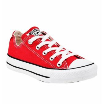 Chuck Taylor As Canvas Ox Unisex Sneakers - Merah  